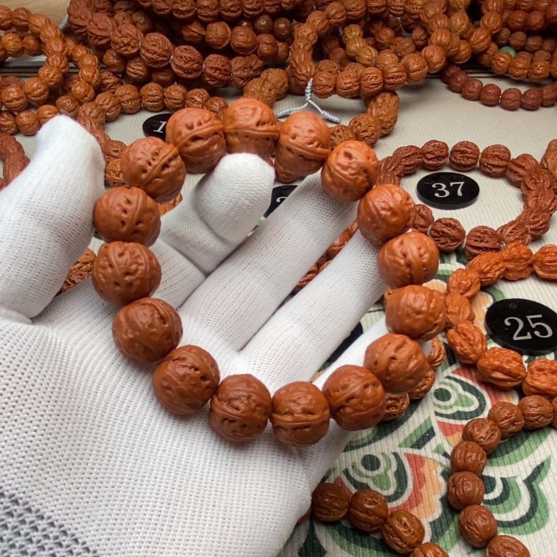 文玩核桃手串斑*豹福利