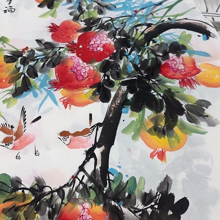 国画展示作品作品展示