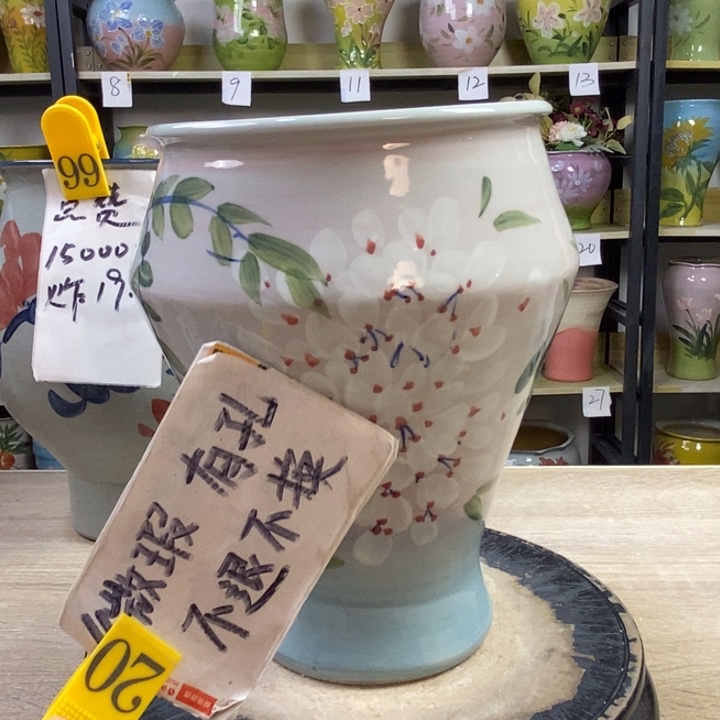 景德镇高温陶瓷花盆
