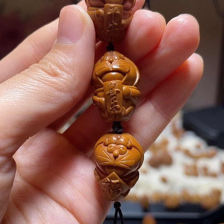 橄榄核吊坠平安喜乐福