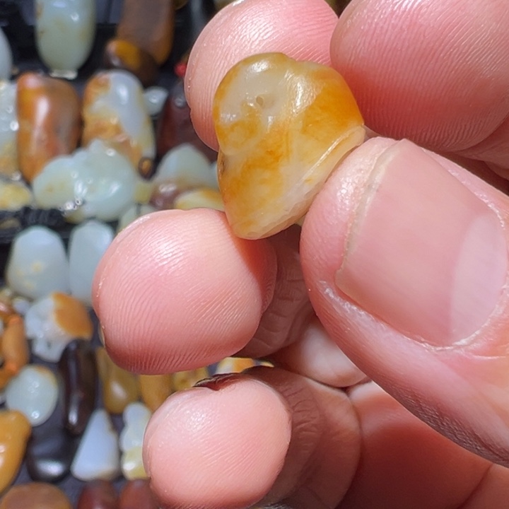 和田玉吊坠(不含链)未镶嵌