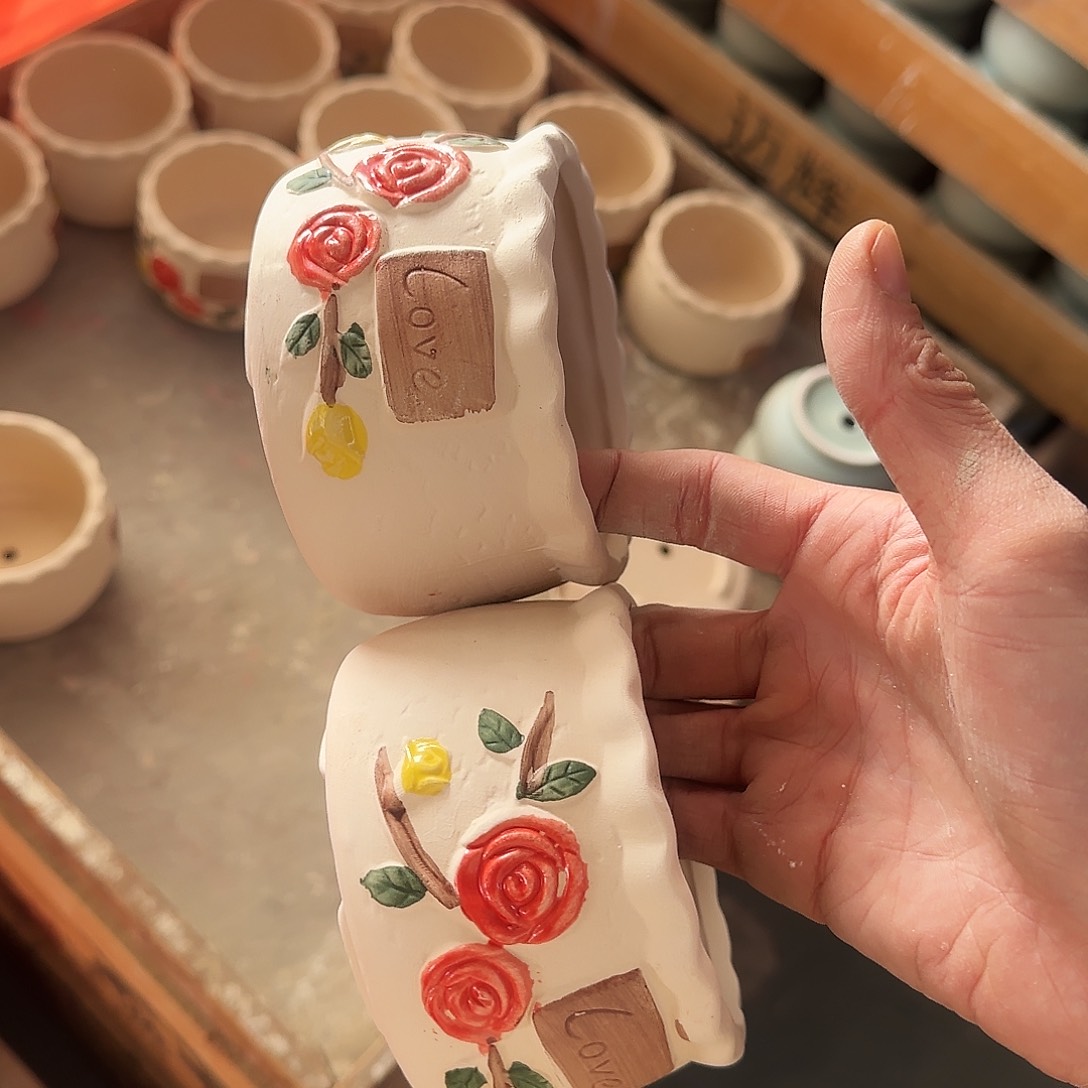 陶瓷2个··订单自动合并·口径误差0.5左右··