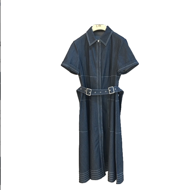 L·W/画而诗女装连衣裙显瘦气质轻奢时尚休闲宽松连衣裙LAJ65003