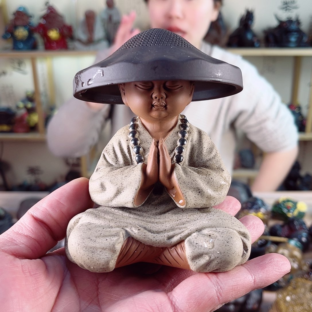 紫砂茶宠紫陶树脂茶宠摆件