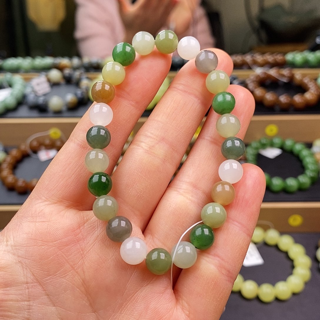 和田玉手链未镶嵌