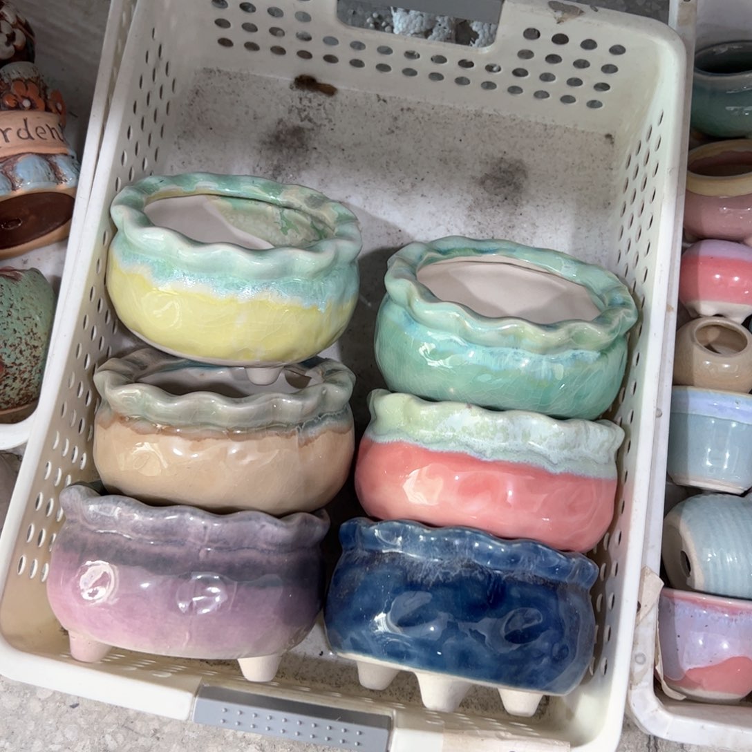 陶瓷多肉小花盆@@