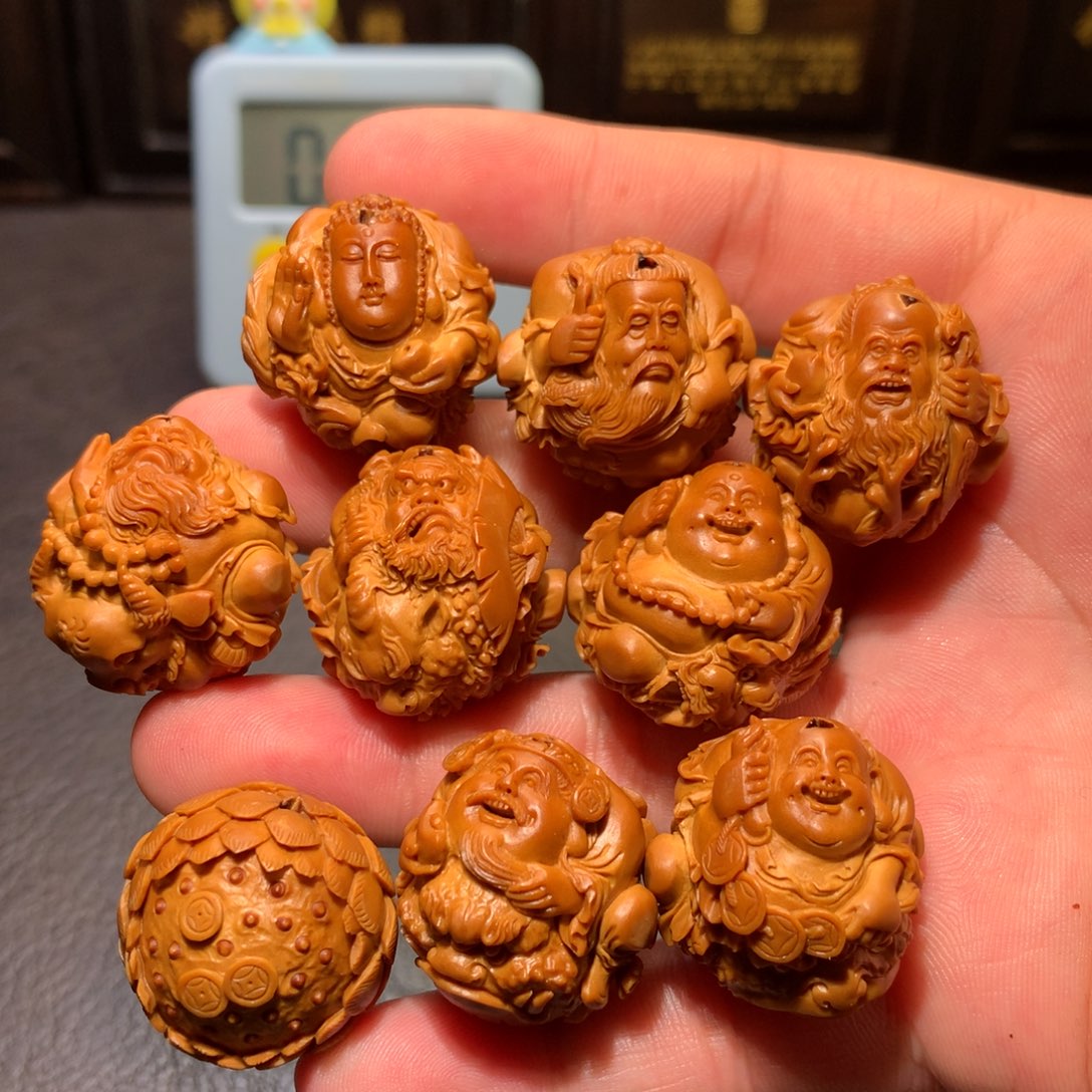 【闪购商品】橄榄核手串/手链云龙核雕