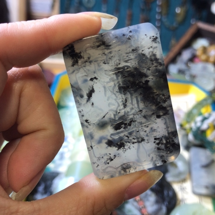 岫玉未镶嵌岫玉五帝钱手链