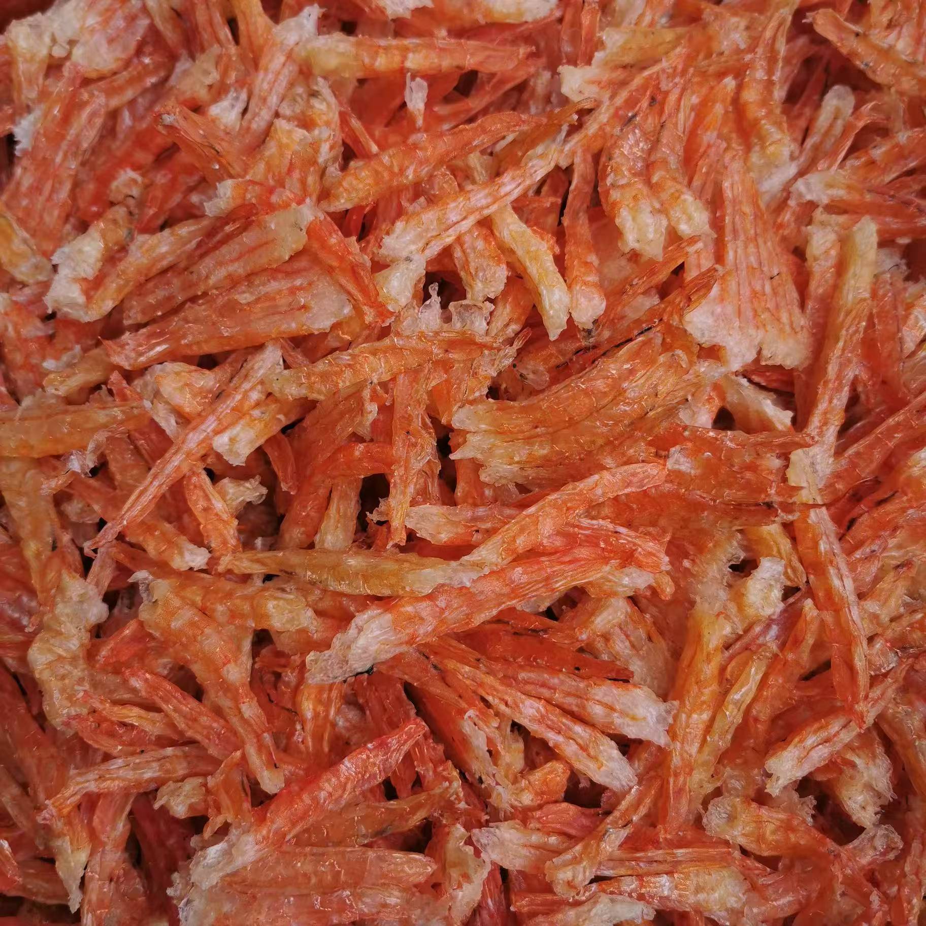 清蒸炒菜海红虾条广东特产海鲜干低脂高蛋白海产品虾干