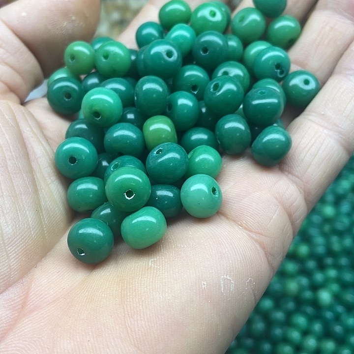 余***芬吊坠白玉菩提10、7绿苹果600颗