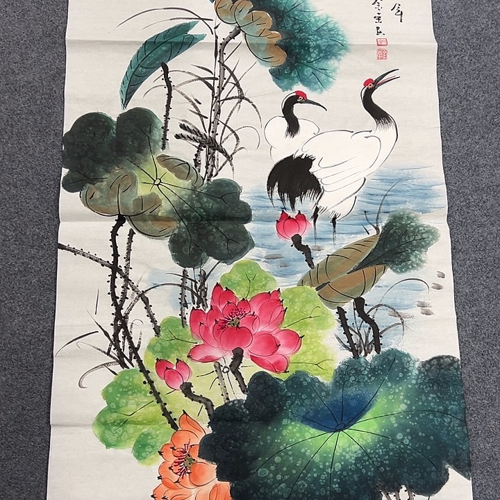 国画我们一起努力奋斗