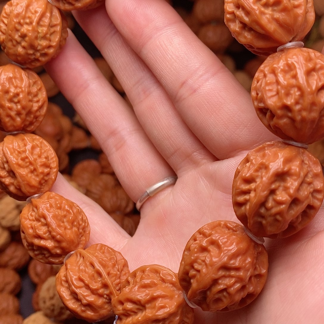 【闪购商品】文玩核桃吊坠龙脊21