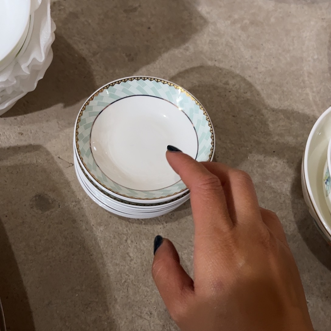 瓷片四寸爹十个微瑕