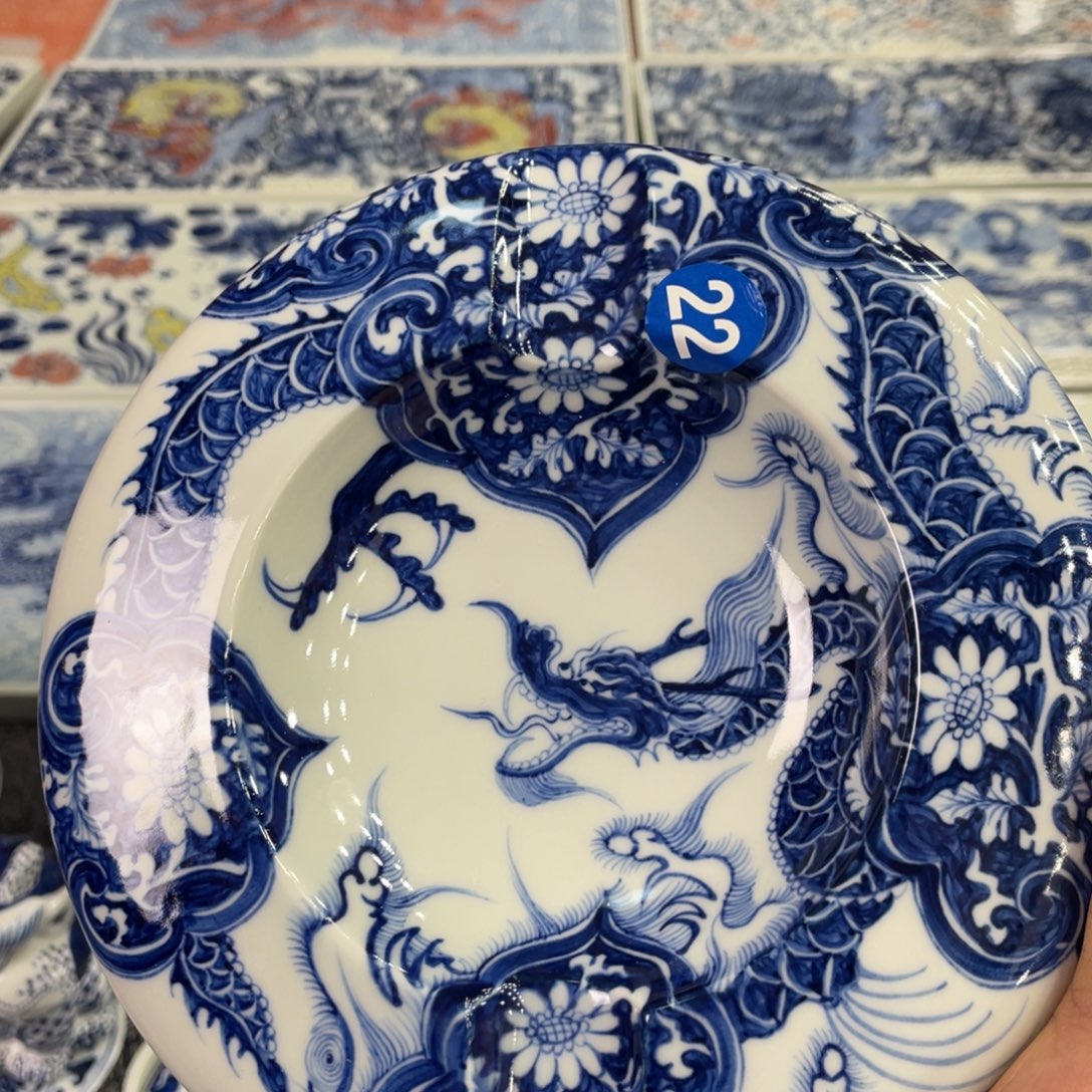 景德镇陶瓷手工手绘