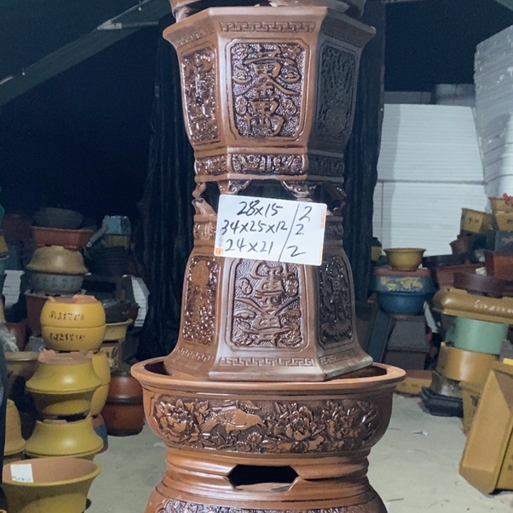 紫砂花盆紫砂紫砂