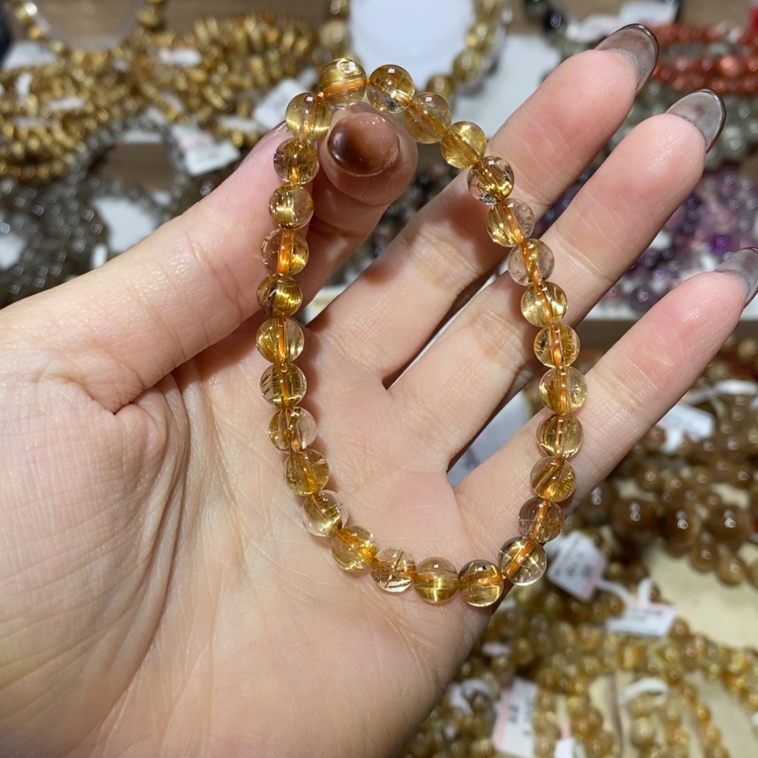 未镶嵌手串水晶手串