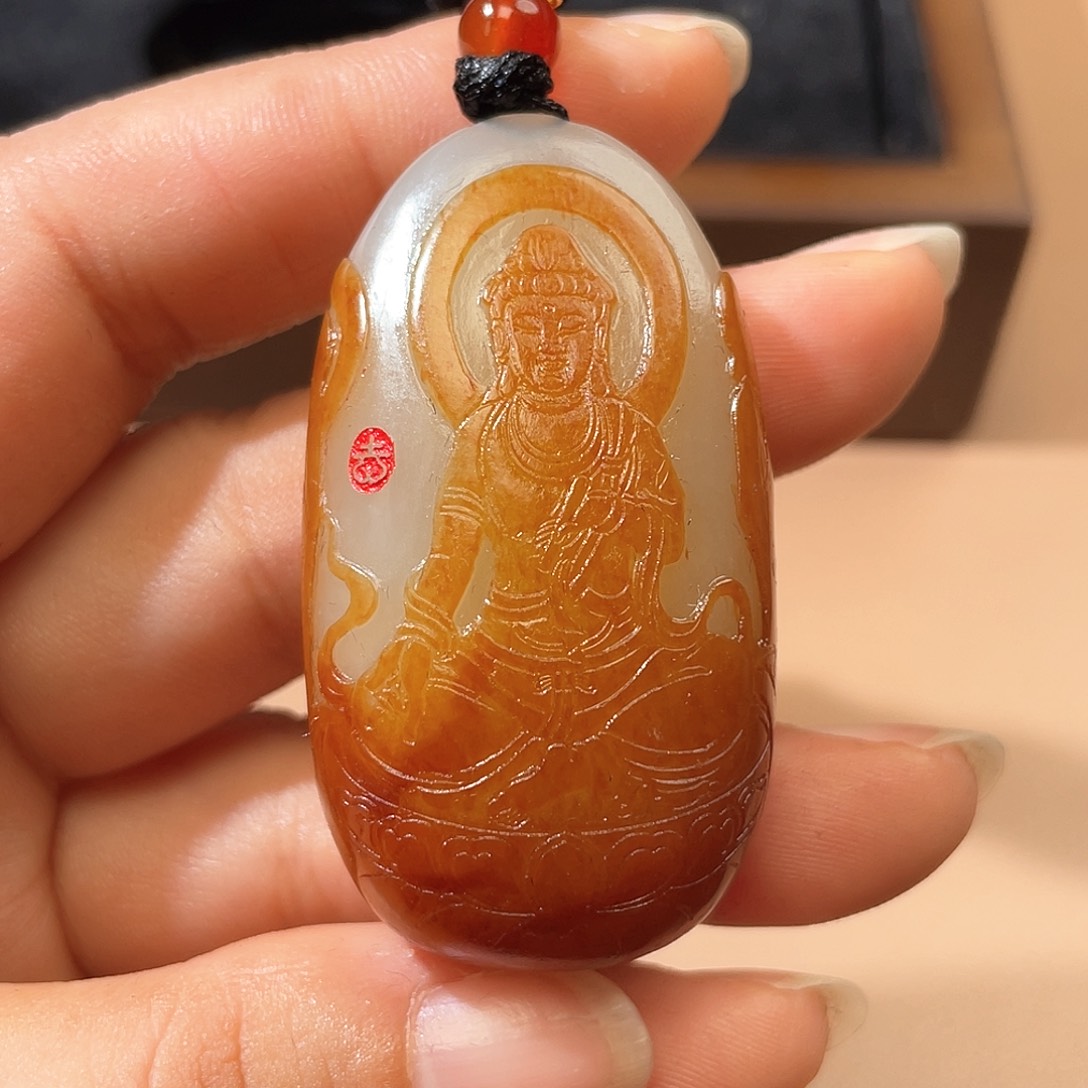 和田玉颈饰未镶嵌A7 