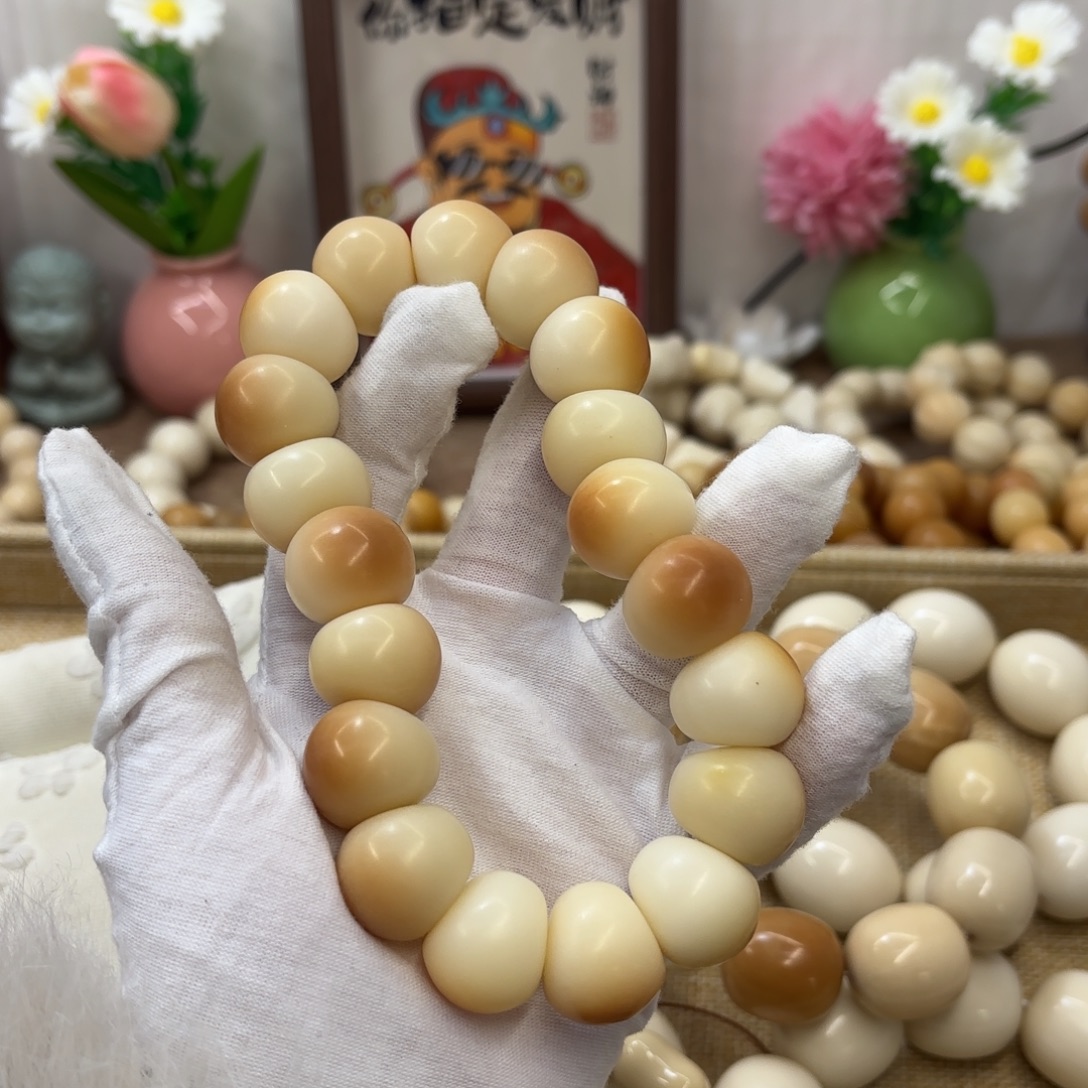 菩提根/象牙果吊坠20干磨瑕疵落地果肠028