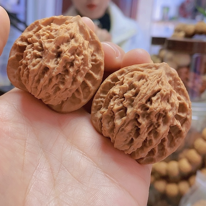 【闪购商品】文玩核桃把件42老款狮子头