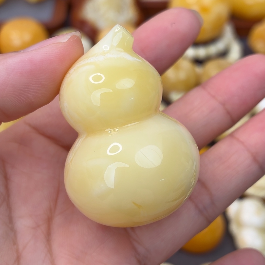 蜜蜡未镶嵌吊坠(不含链)葫芦