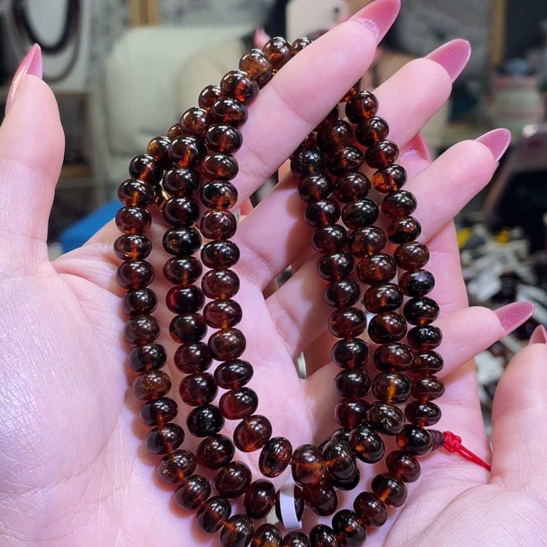 未镶嵌琥珀裸石8血珀108