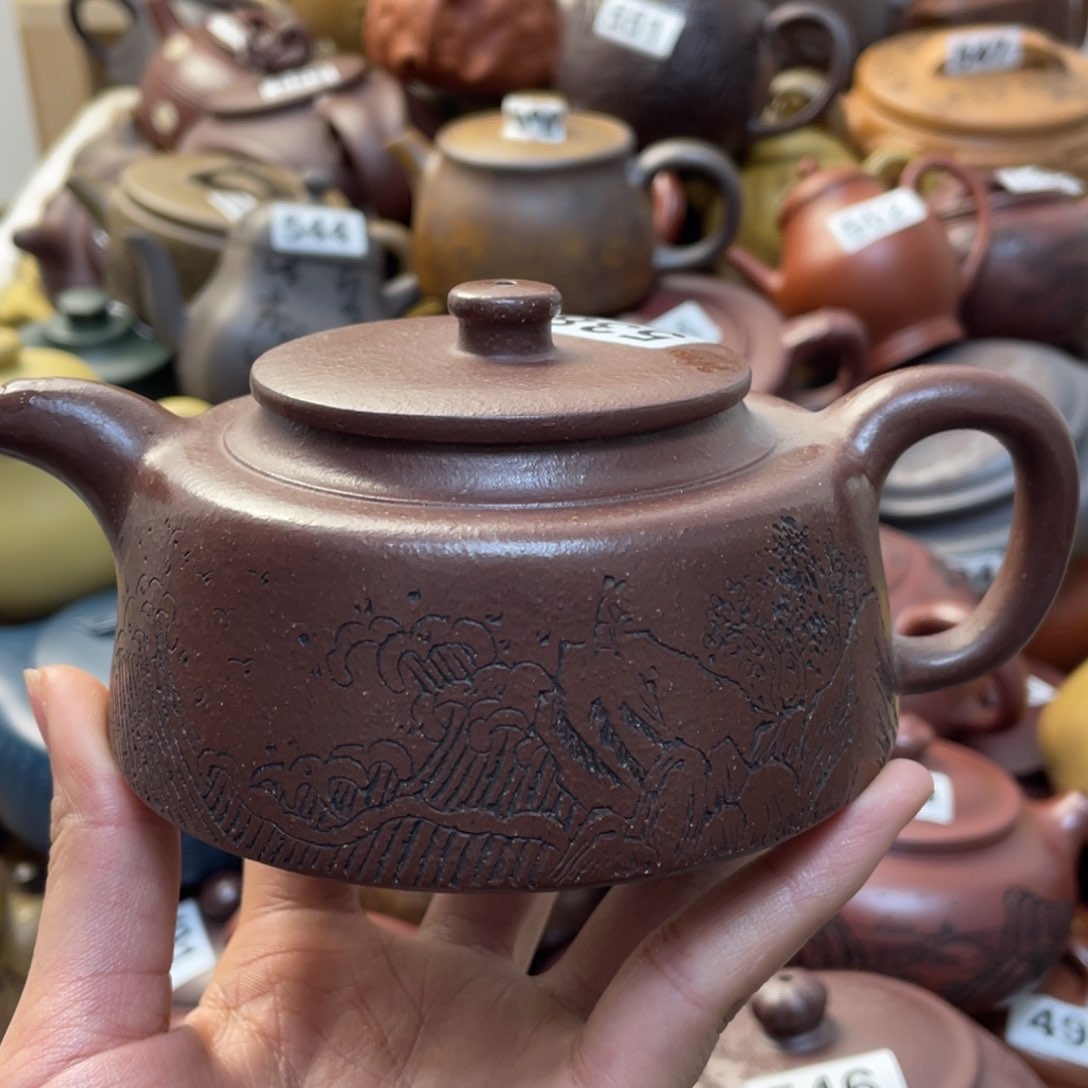 紫砂茶壶紫砂微瑕