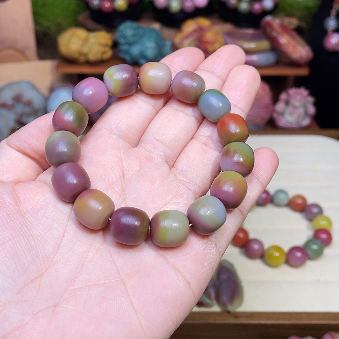 我****玛瑙/玉髓未镶嵌手串盐源玛瑙老型