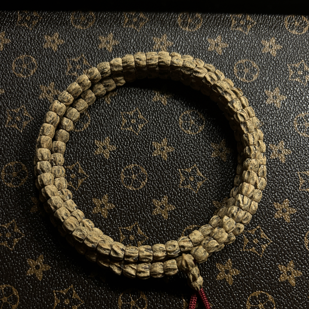 热振方块龙脊鬼脸柏香籽长串 鬼坑深邃