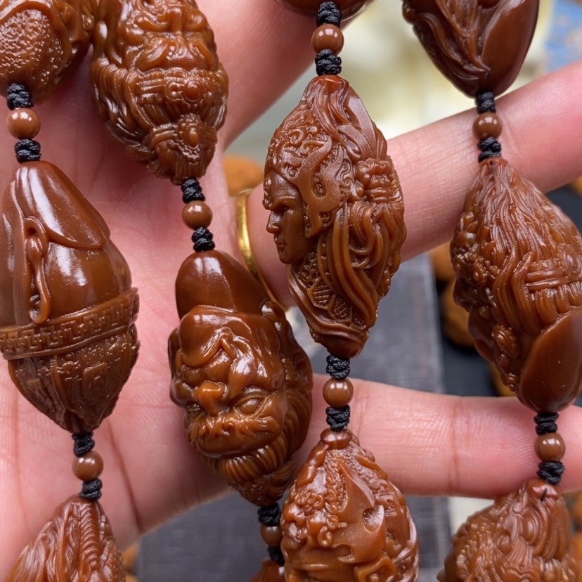 【闪购商品】橄榄核吊坠橄榄手工雕刻工艺