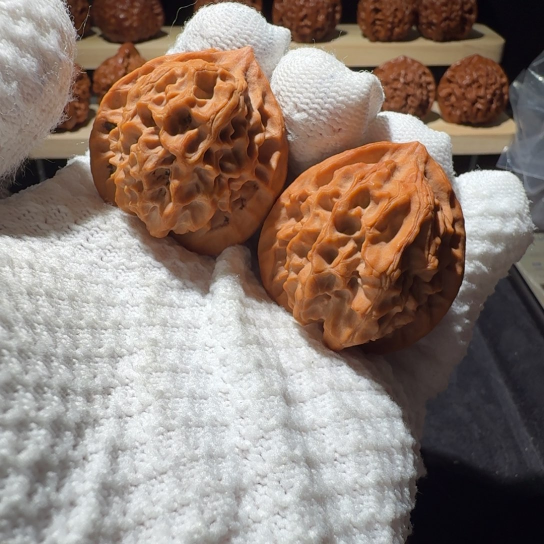 文玩核桃吊坠36全品龙鳞