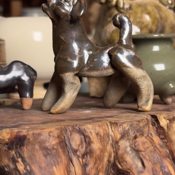 杯子瓷蓝**鹰黑瓷杯子漂亮