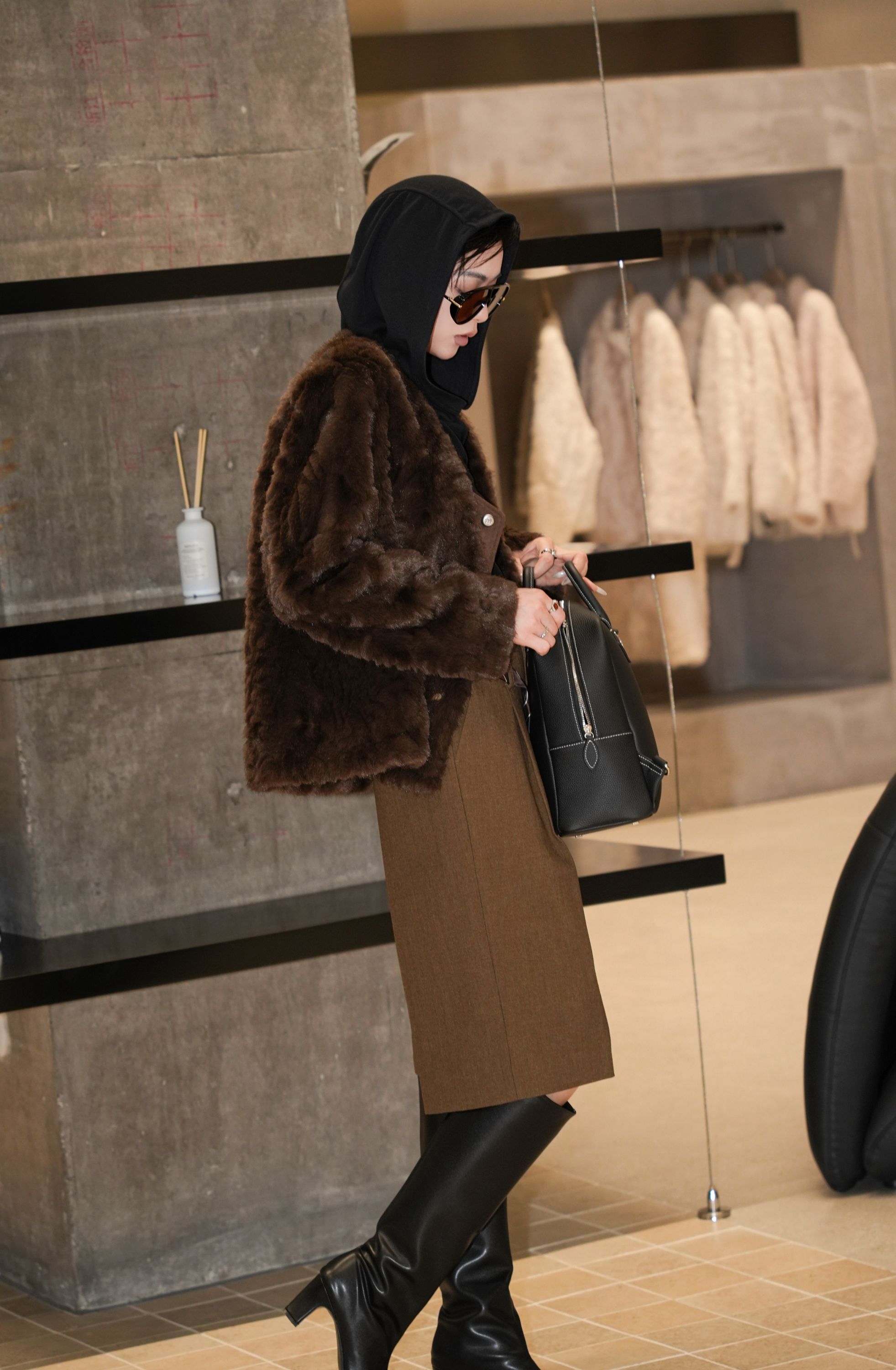 The One【月下鎏金】短款月下鎏金外套女秋冬款N54K0385