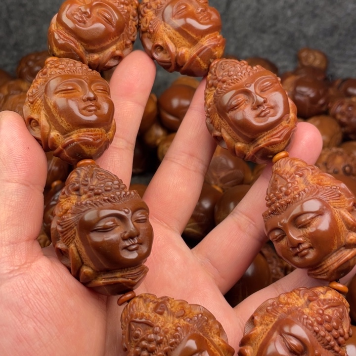 沈***团橄榄核吊坠橄榄核