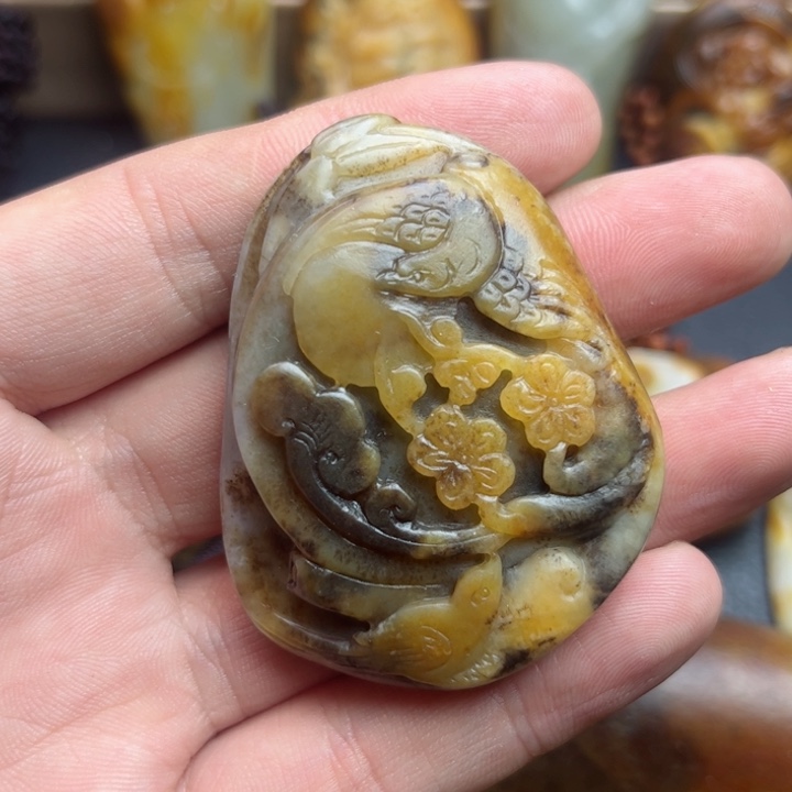 和田玉挂件未镶嵌