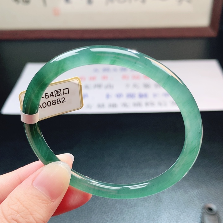 翡翠未镶嵌手镯翡翠手镯16