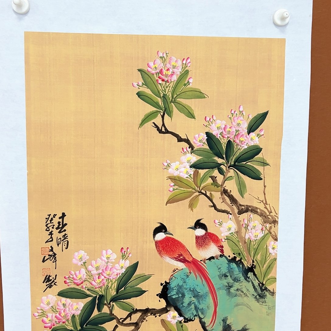 国画李文峰的画作