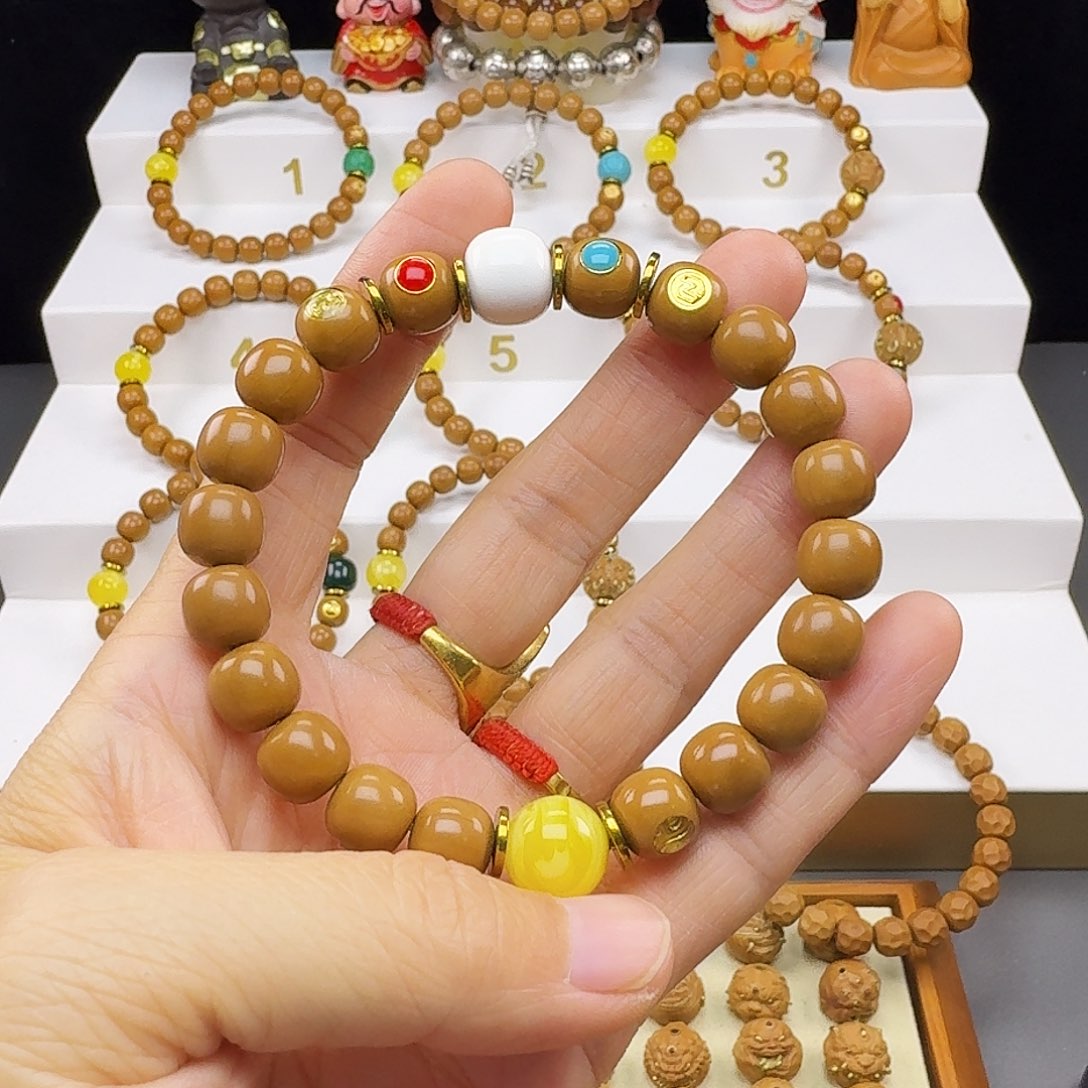 猴头核桃吊坠猴头手串