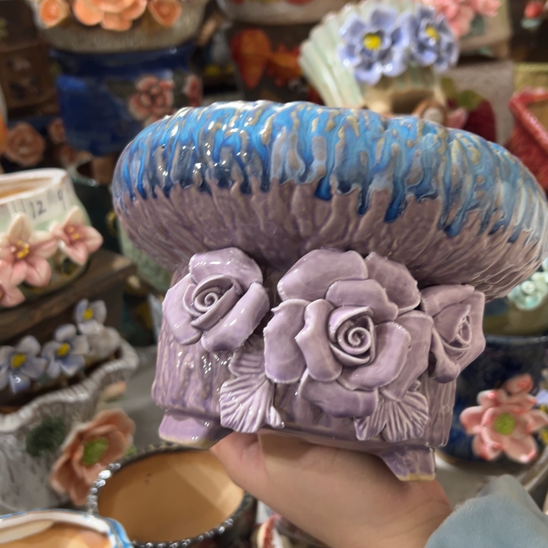 花盆，拍满20发货，退款拉黑
