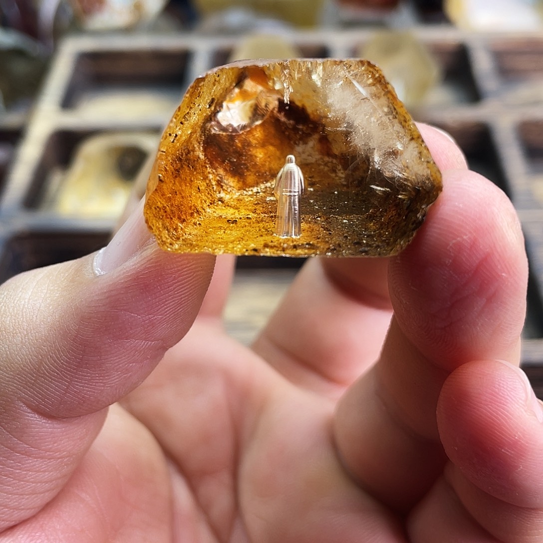 珠宝半成品水晶未镶嵌