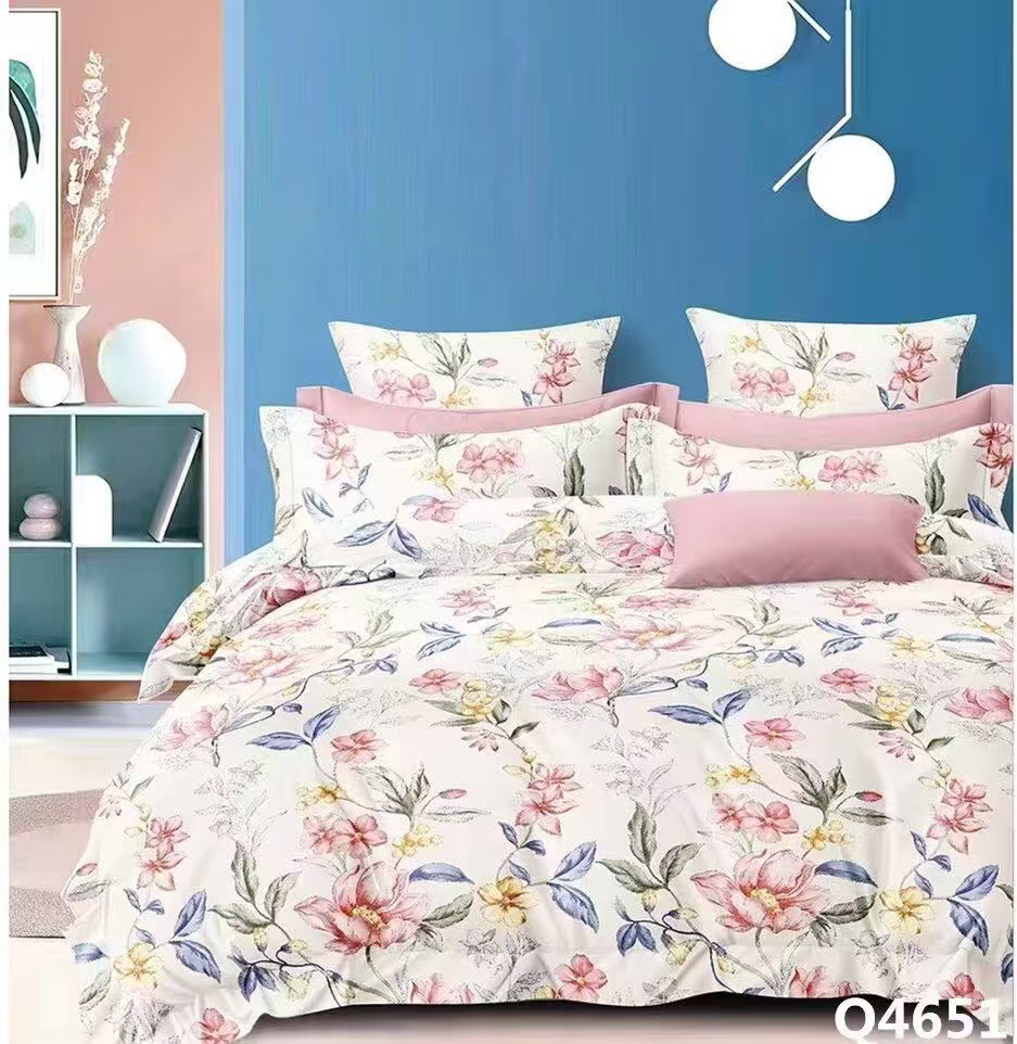 【花漫2米】亲肤斜纹棉舒适双人床单家纺2×2.4四季通用款