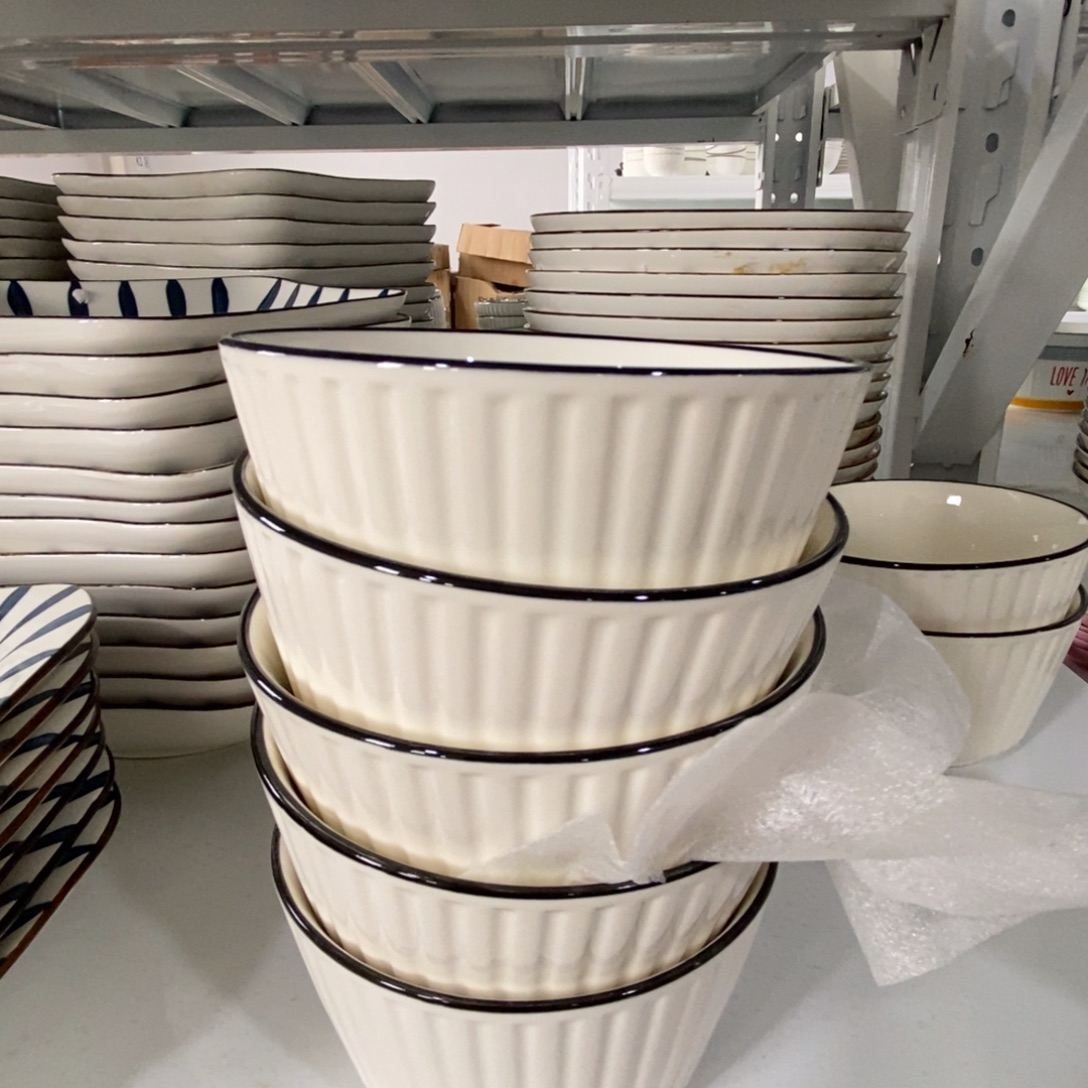 瓷5个米饭碗去福利活动不退不换