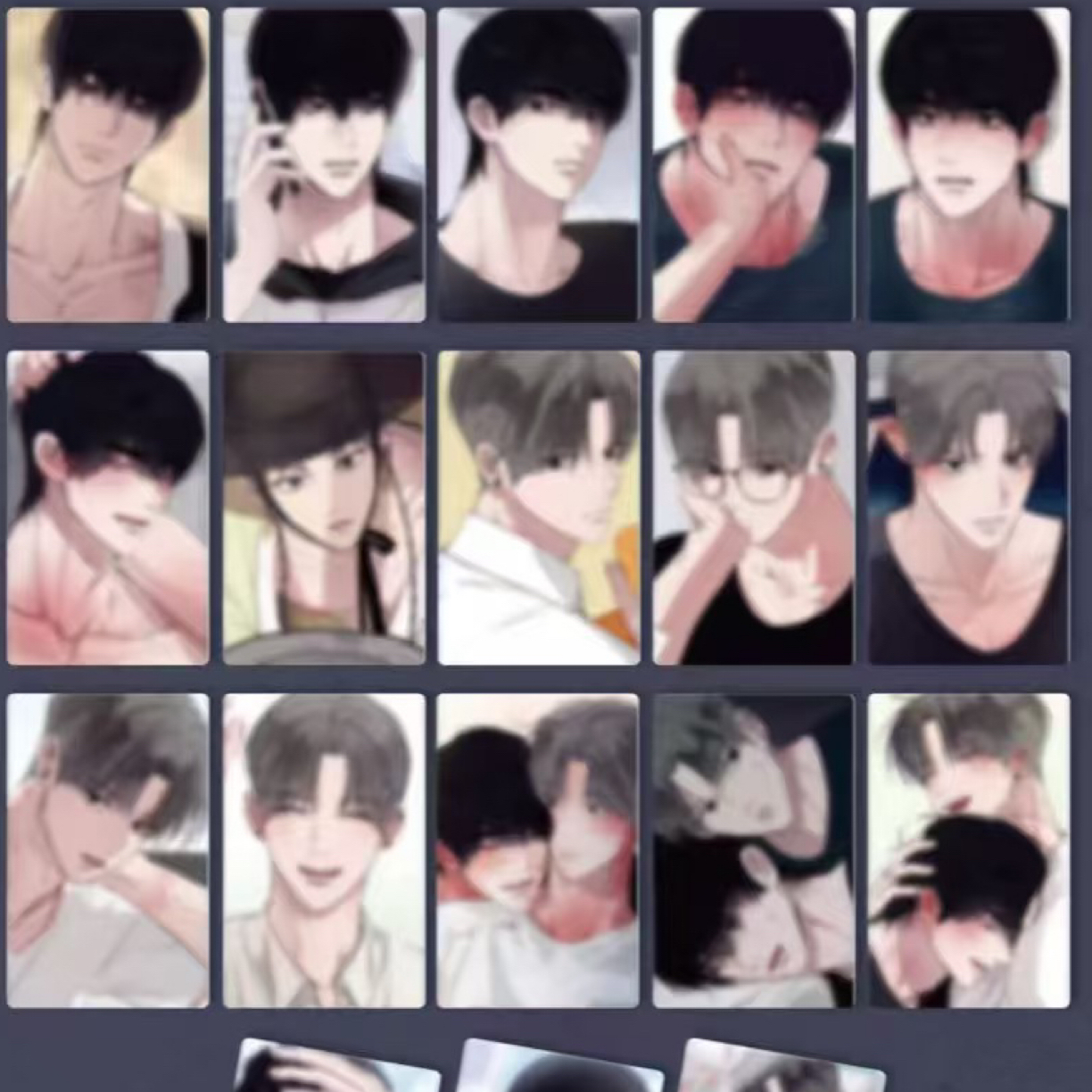 韩漫随机卡 unsleep 小卡 