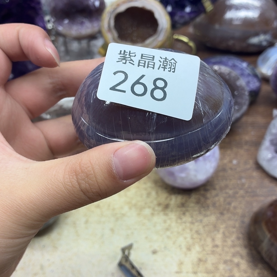 T***+黄晶未镶嵌大型摆件（非配饰）