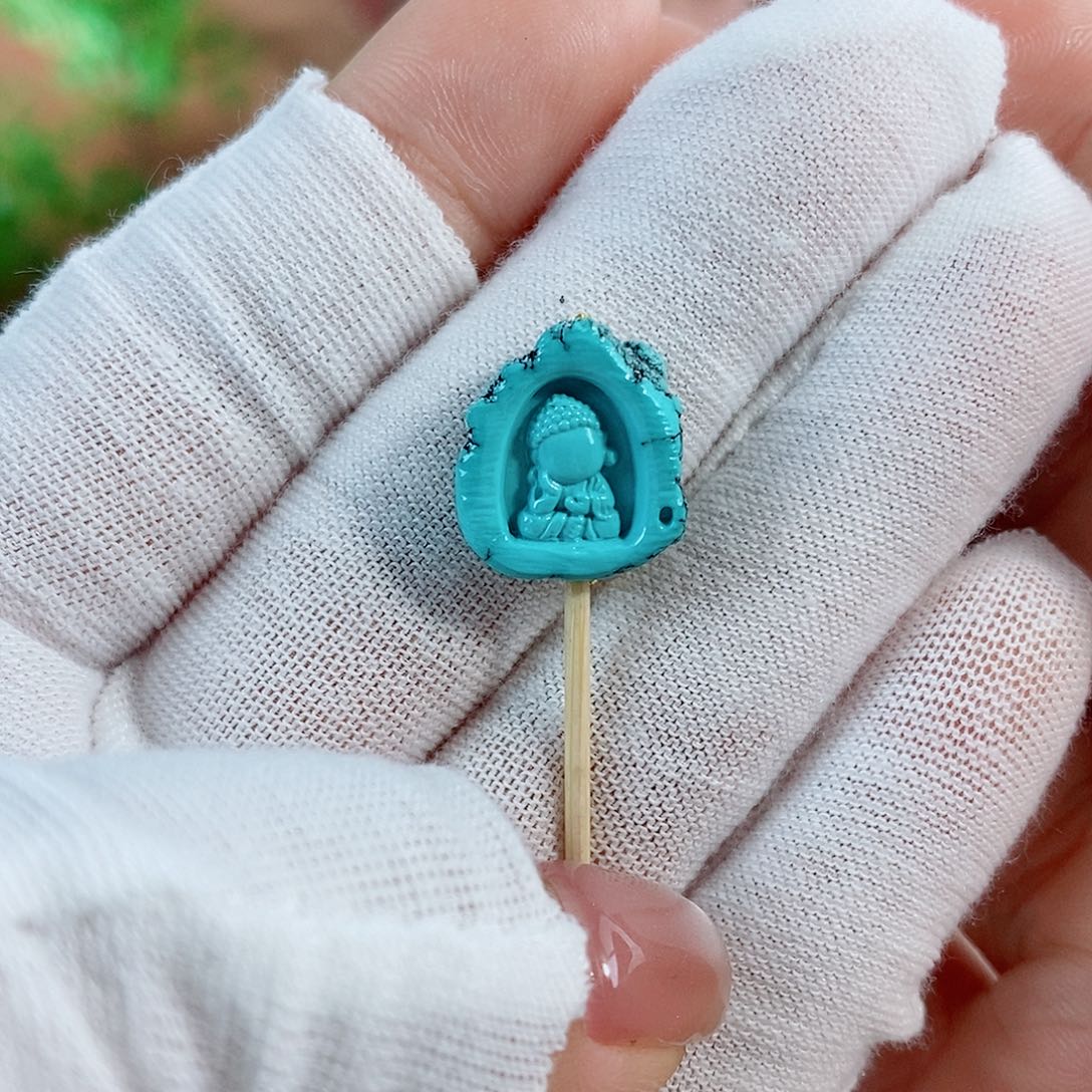 绿松石珠宝奇石未镶嵌