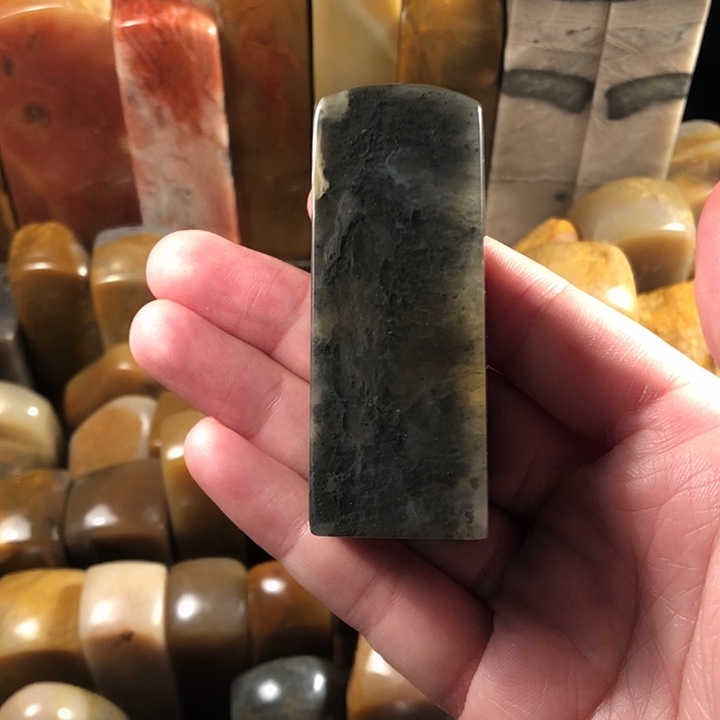 ️***️印石昌化石昌化水墨冻印章