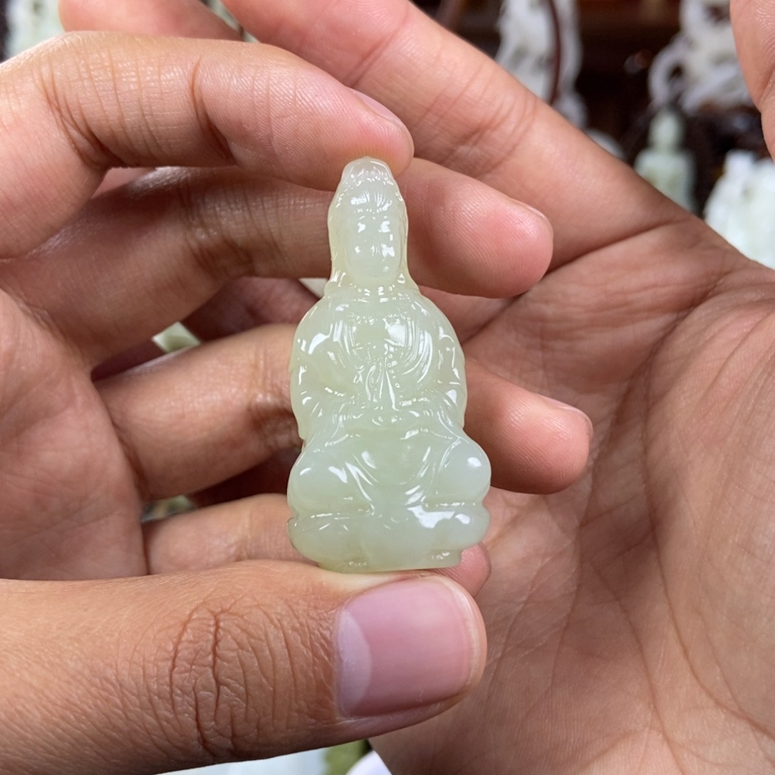 和田玉挂件未镶嵌