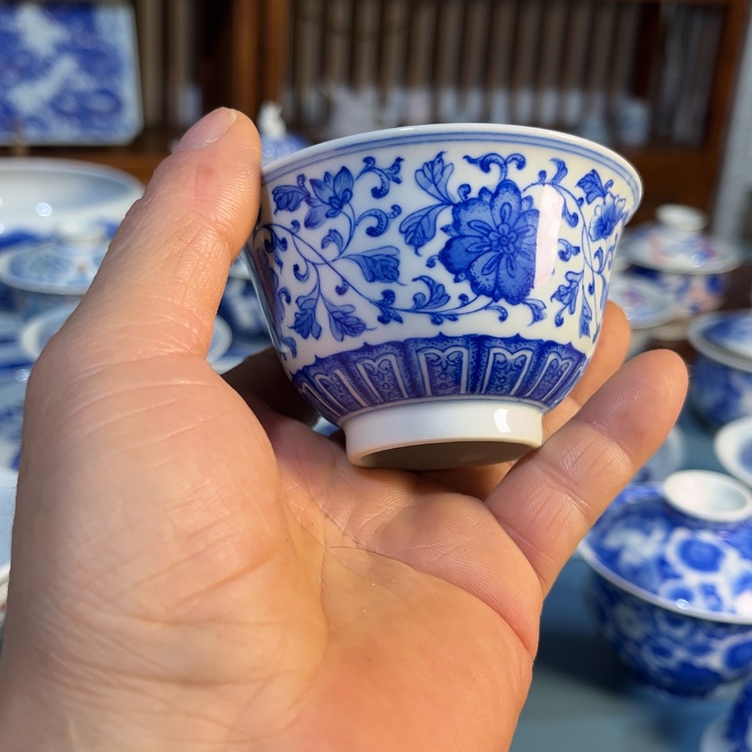 錡镇堂手工手绘绘杯