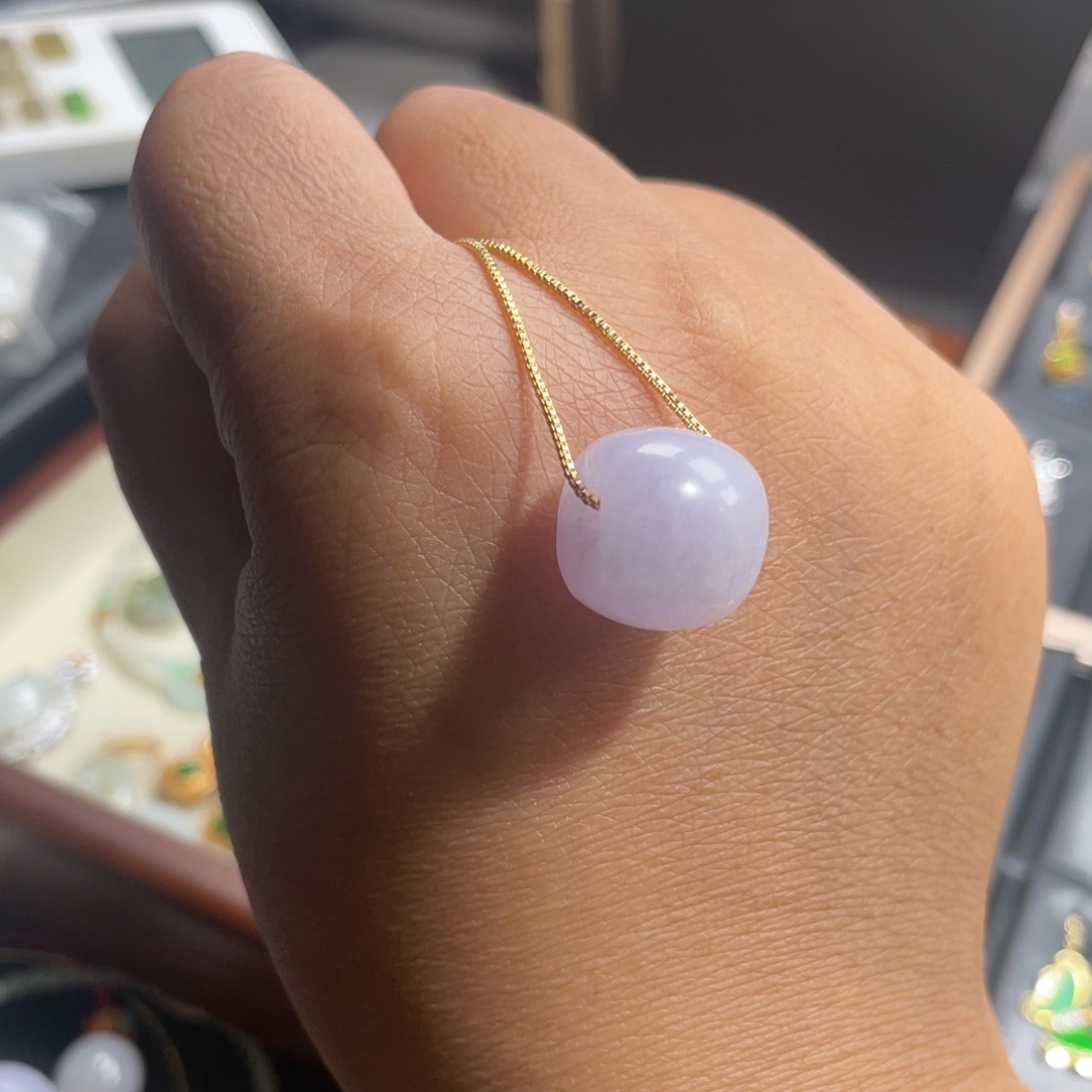 翡翠未镶嵌颈饰天然翡翠