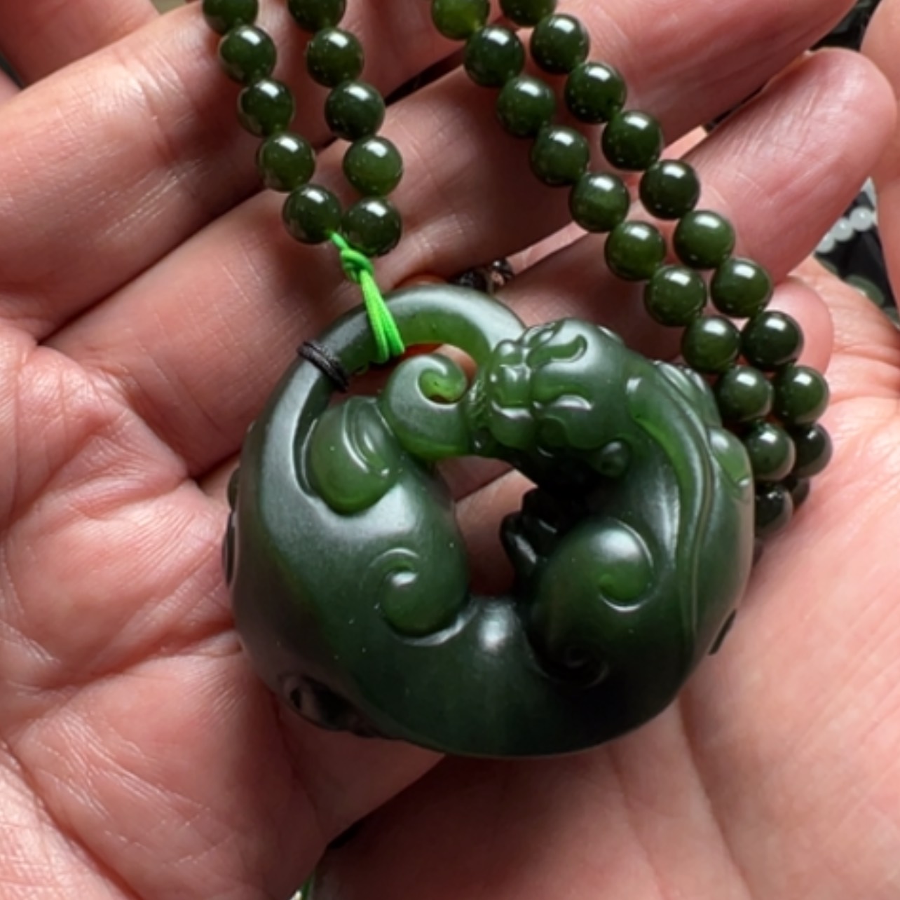 【闪购商品】和田玉（碧玉）颈饰未镶嵌