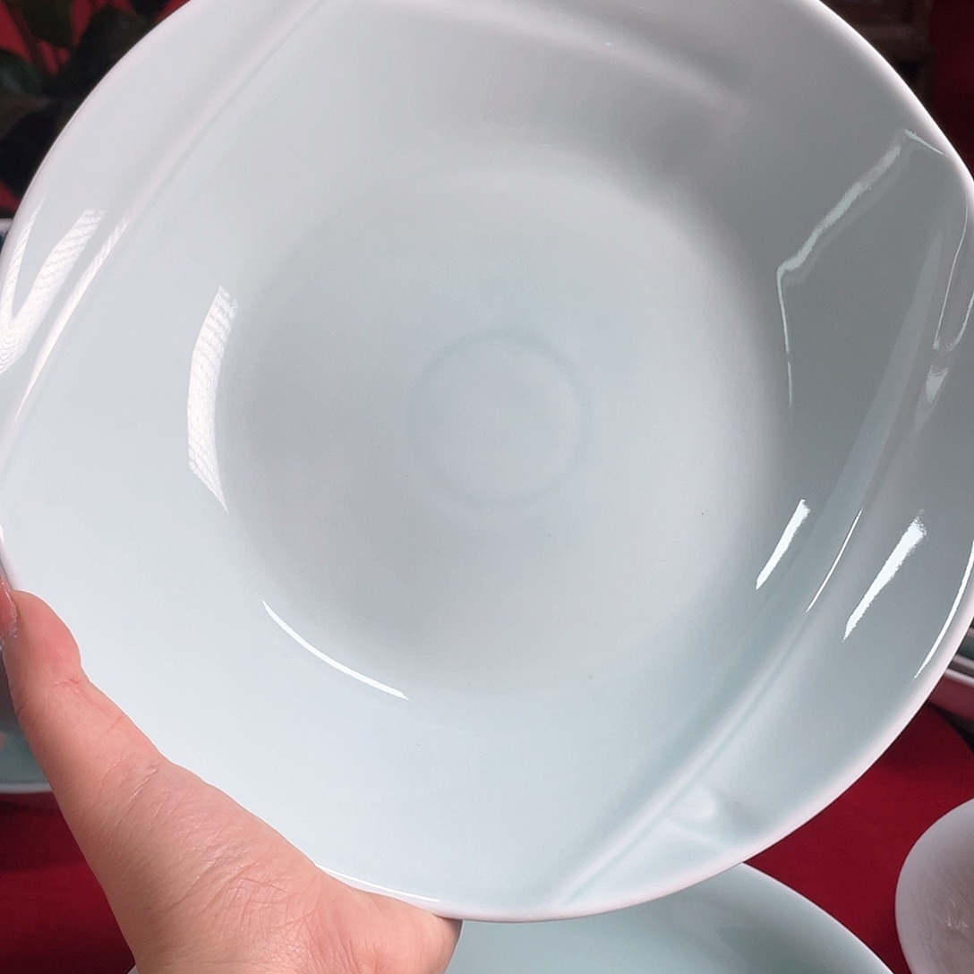 10英寸设计款影青釉深盘